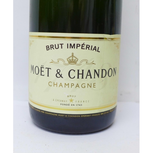 625 - One bottle, Moët & Chandon Brut Impérial Champagne, 750ml