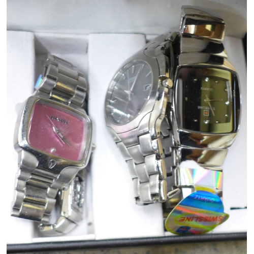 754 - Citizen Eco-Drive, Accurist and other fashion wristwatches