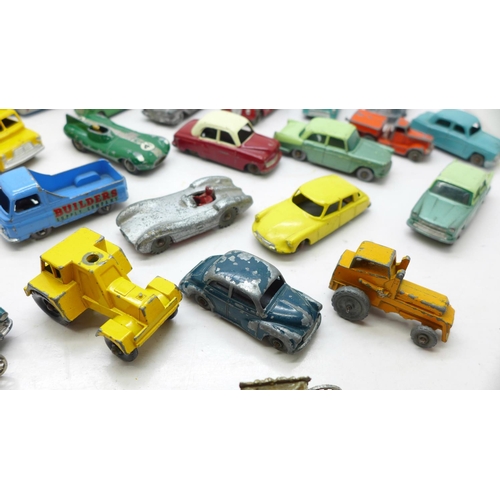 763 - A collection of Lesney die-cast vehicles and Coronation coach and horses (35)