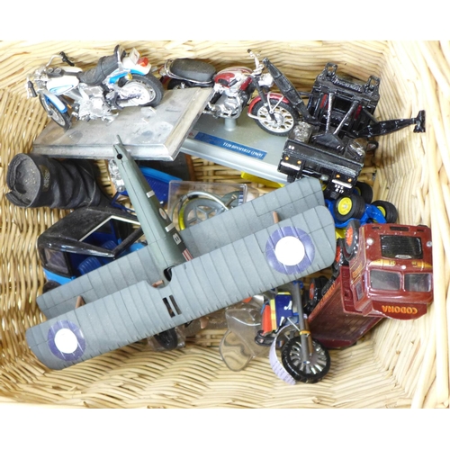 765 - A collection of model vehicles including Corgi and Matchbox