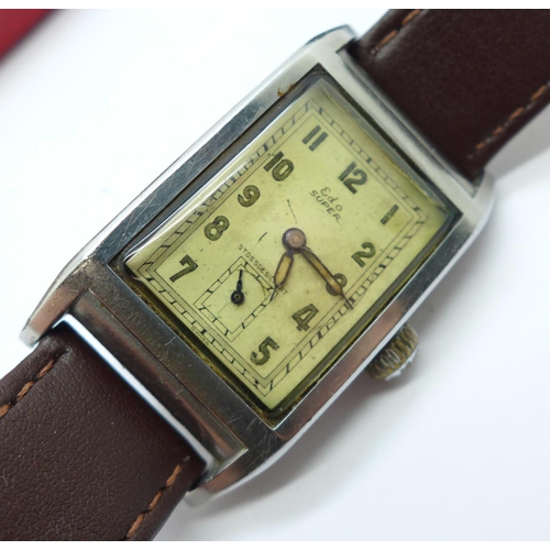 871 - Three wristwatches; Roamer (boxed), Edo Super and Seiko automatic