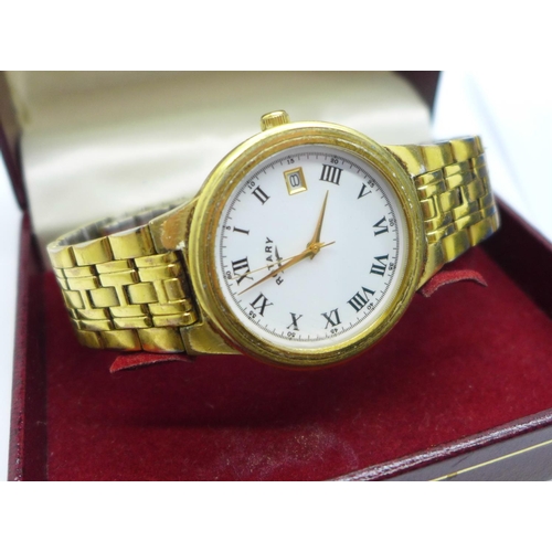 916 - Two Rotary wristwatches, boxed