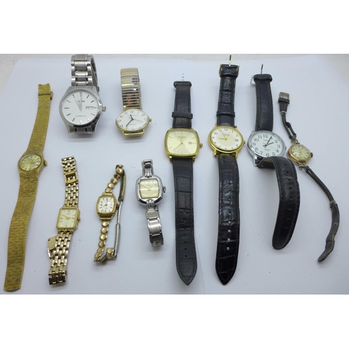 923 - Wristwatches including lady's and a gentleman's Rotary