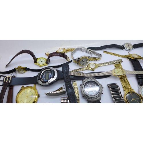 946 - A collection of wristwatches including Helios