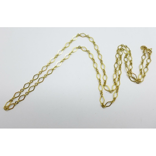 958 - A 9ct gold chain, 4.6g