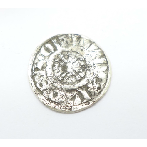 977 - A Henry II 'shortcross' silver penny, c.1154