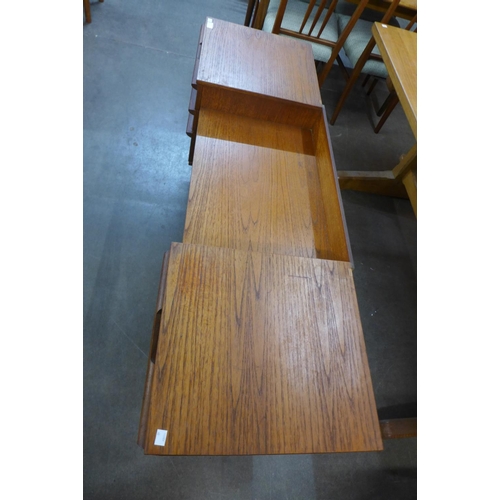 130 - A teak dressing table