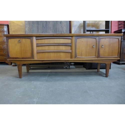 131 - A teak sideboard