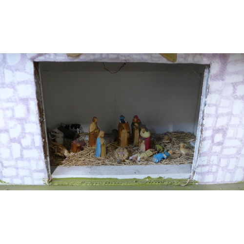 370 - A Christmas Nativity diorama