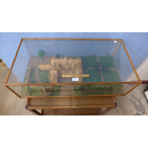 371 - A cased model of a Northcliffe School