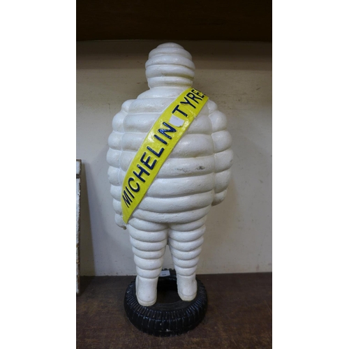 405 - A cast iron Michelin Man advertising figure