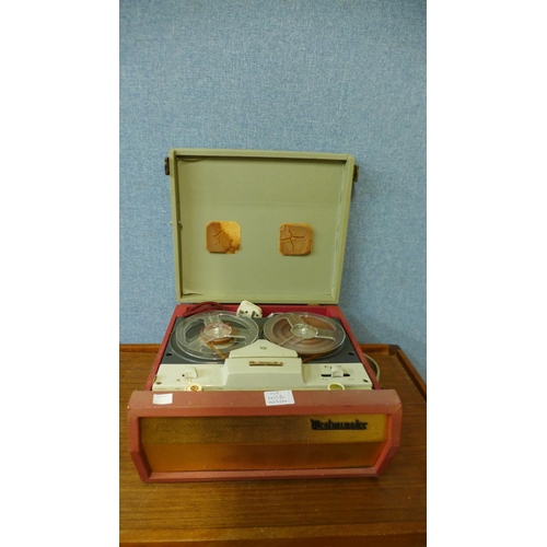 411a - A vintage Westminster reel to reel recorder