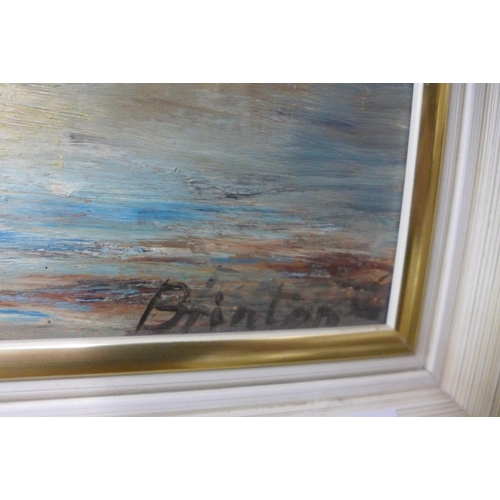 5 - * Brinton, Venetian landscape, oil on board, 62 x 79cms, framed