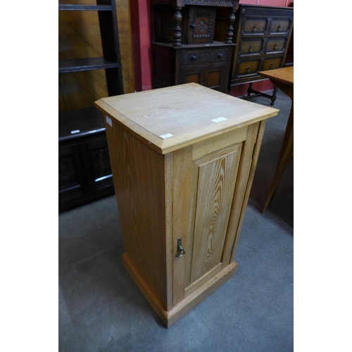 58 - A Victorian ash pot cupboard, 78cms h x 40cms w