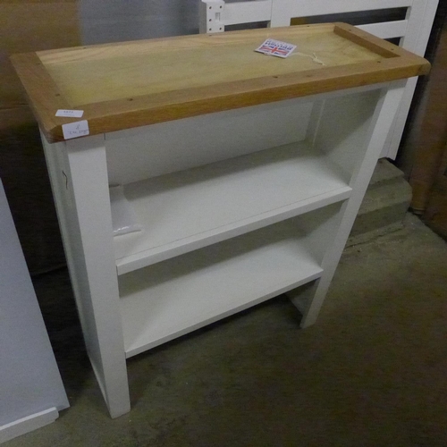 1895 - An oak and white dresser top  *This lot is subject to VAT