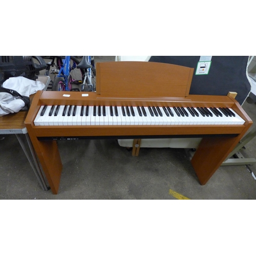 2178 - Kawai digital piano - full 88 note - model no. CL20 with PSU and Sustain pedal - W - issue with sust... 