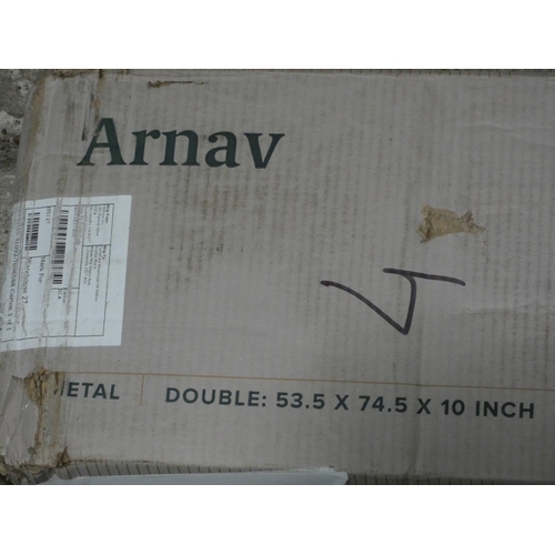 3068 - A Zinus Arnav platform bed 2000 (double) * this lot is subject to VAT