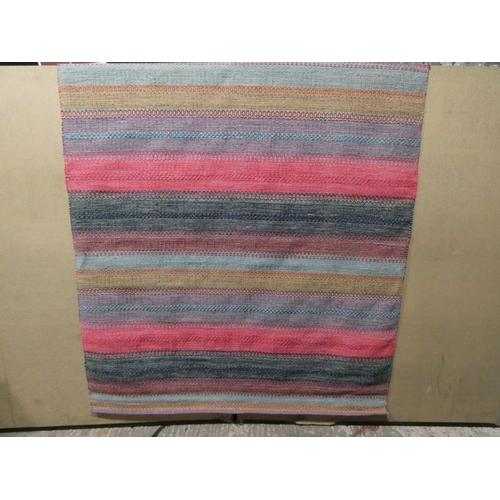 3071 - A Saffron Kilim cotton rug * this lot is subject to VAT