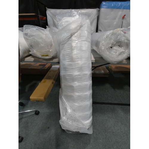 3094 - A double open coil sprung mattress * this lot is subject to VAT