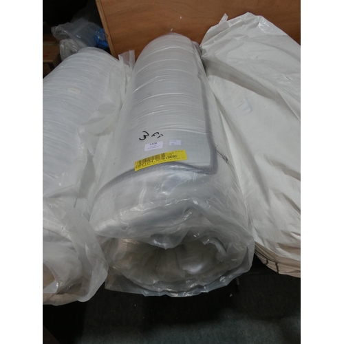 3108 - A single Hilson deep coil mattress * this lot is subject to VAT