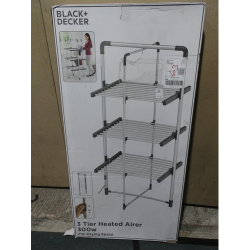 3115 - A Black & Decker 3-tier heated airer * this lot is subject to VAT