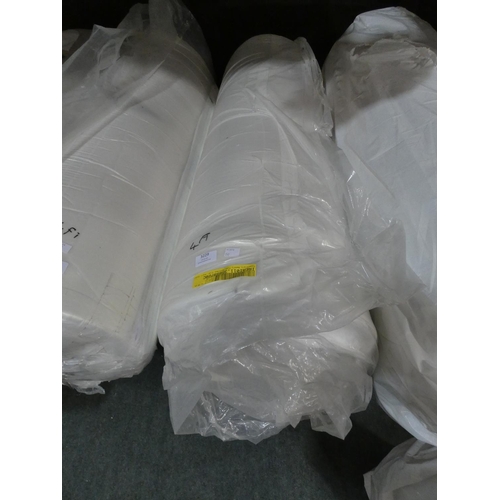 3229 - A 4ft memory foam mattress * this lot is subject to VAT