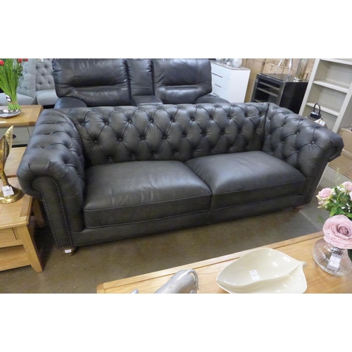 1301 - A New Allington three seater leather sofa (4044-24) - RRP £1374.91 + VAT * this lot is subject to VA... 