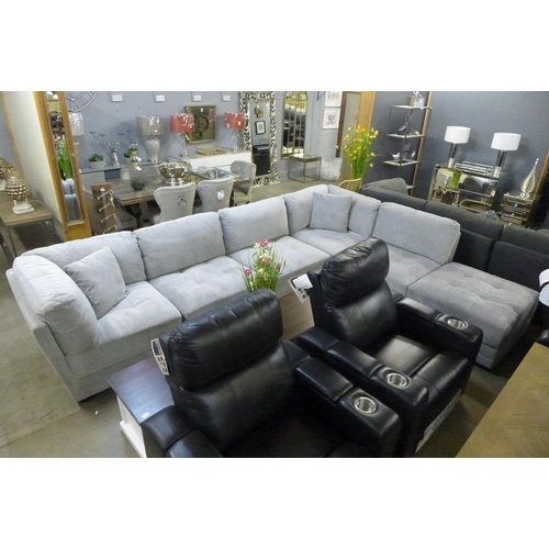 1306 - A six piece fabric sectional sofa (4044-3) - RRP £916.66 + VAT * this lot is subject to VAT