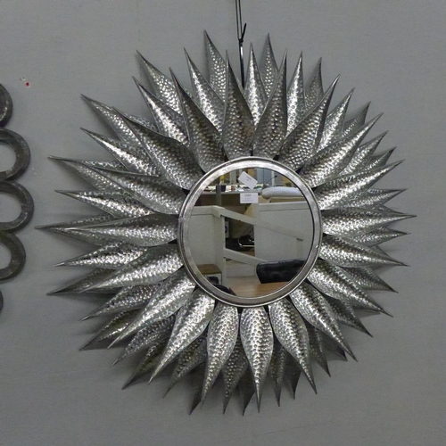 1589 - An Ohison silver sunburst mirror (2070952)   #