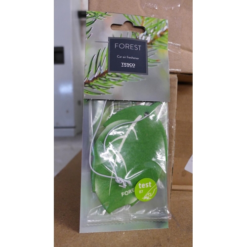 2065 - 4 Boxes of Tesco Forest car air fresheners - 96 in total  * This lot is subject to VAT