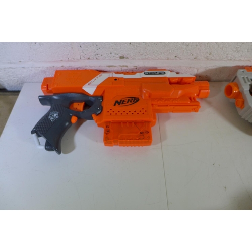 2104 - Four Nerf guns