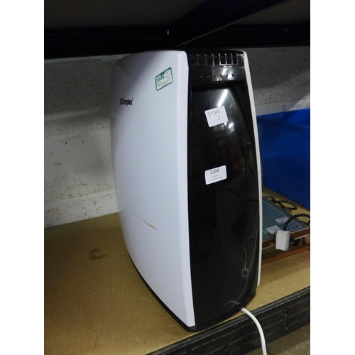 2204 - Dimplex portable dehumidifier - W