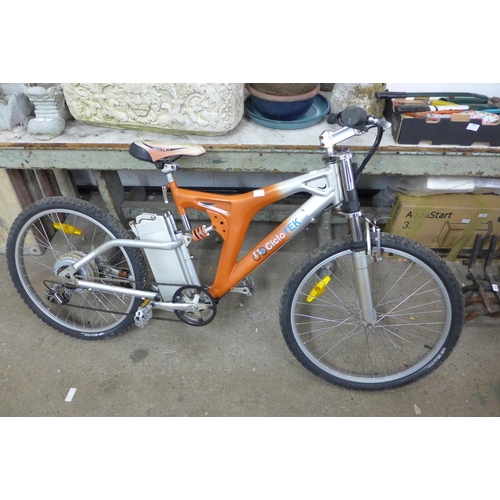 2365 - Ciclo electric bike with battery - no charger - sold a/f