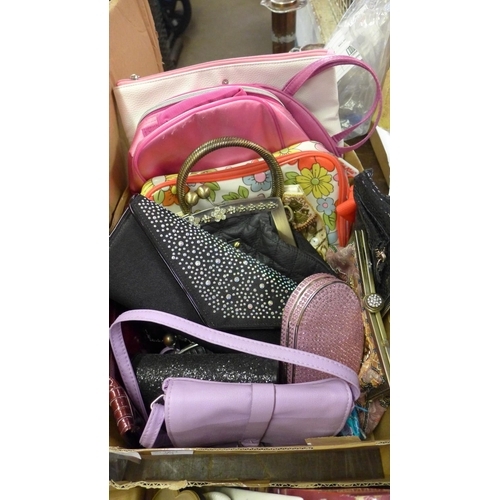 2162 - Box of bags & purses