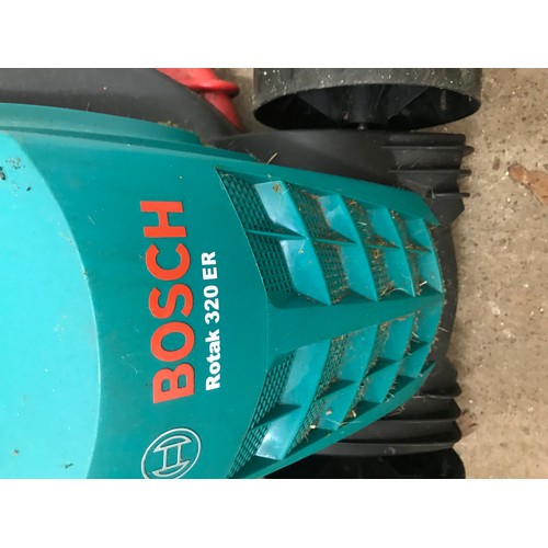 2353 - Bosch electric lawnmower with collector