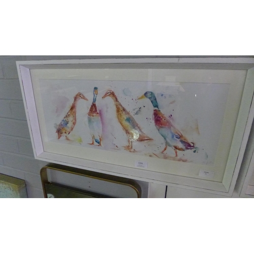 1410 - A Jennifer Rose print, Runner Ducks, 30cm x 60cm (PPFPPR41741G21)   #