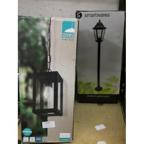 2105 - 2 outdoor lights