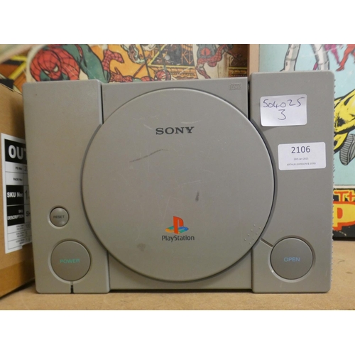 2106 - Playstation One - console only - a/f