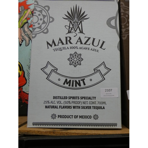 2107 - 2 Bottles Marazul Mint Tequila