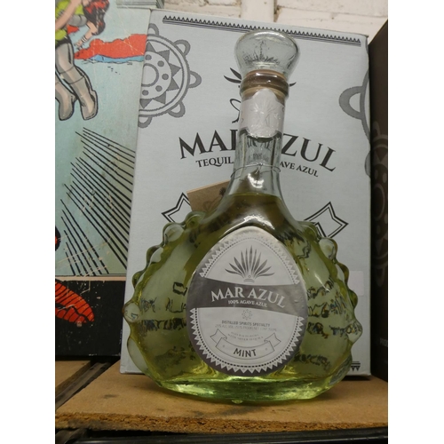 2107 - 2 Bottles Marazul Mint Tequila