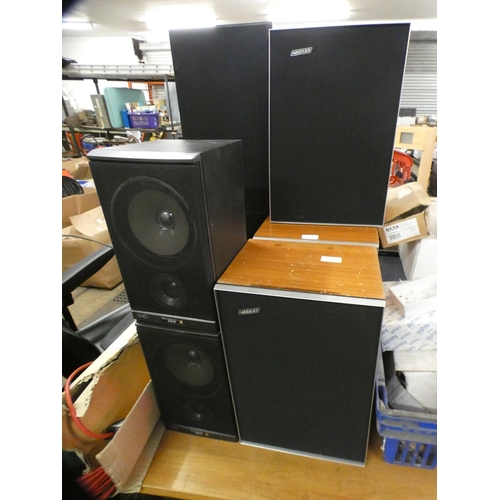 2227 - 4 Prs. of speakers; inc. JPW, Aiwa and Hacker