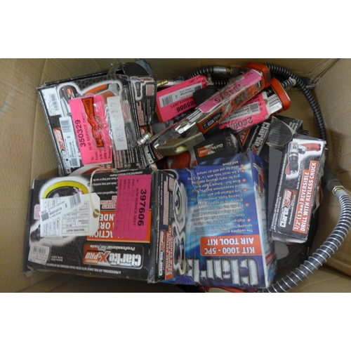 2415 - Box of assorted air tools - MM9642 - scrap * this lot is subject to VAT