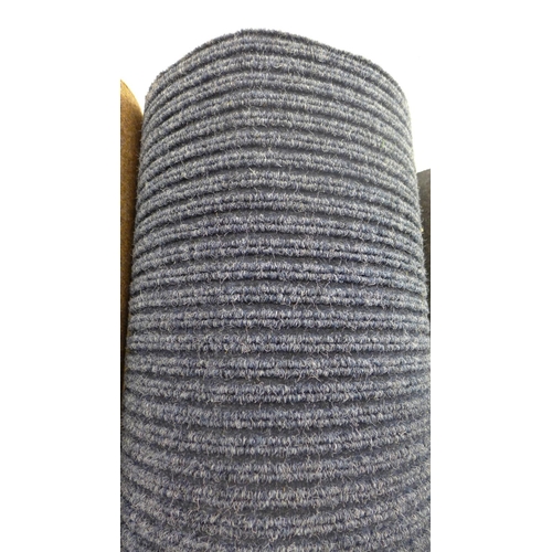 2434 - Heavy duty rubber back industrial carpet, approx. 2m x 3.5m