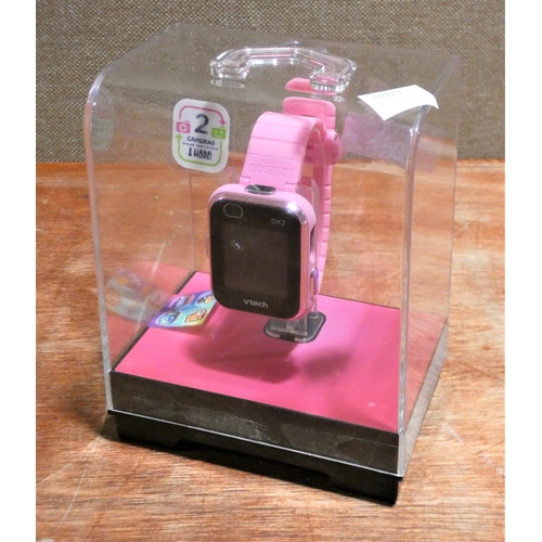 3073 - Vtech Pink Smart Watch Dx2  - no charger    (213-489) * This Lot Is Subject To Vat