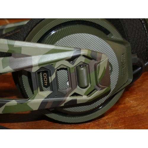 3112 - Plantronics Rig 400 Forest Camo Pc Gaming Headset (213-30) * This Lot Is Subject To Vat