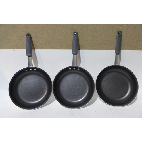 3258 - Three Tramontina Fry Pans (30Cm) (213-448,449,450) (213-448) * This Lot Is Subject To Vat