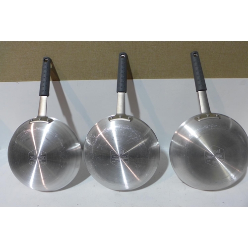 3258 - Three Tramontina Fry Pans (30Cm) (213-448,449,450) (213-448) * This Lot Is Subject To Vat