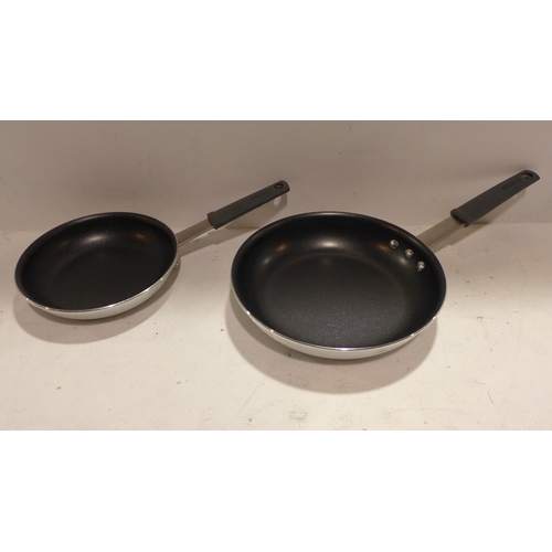 3293 - Two mixed size Tramontina fry Pans (213-290) * This Lot Is Subject To Vat