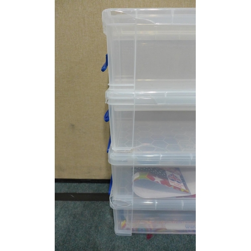 3346 - 4 Really Useful Wrap Boxes (For Wrapping Paper) (damaged) (213-378,379,380,381) * This Lot Is Subjec... 