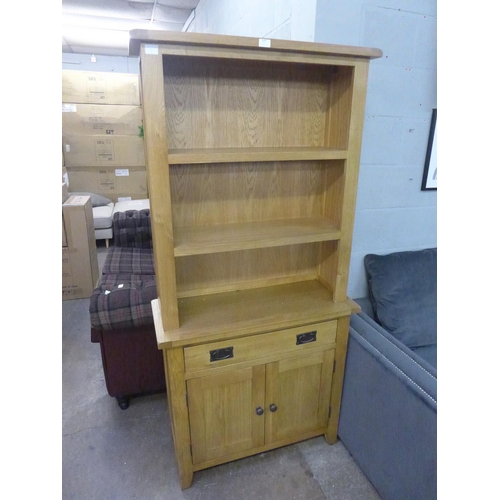 1548 - An oak two door dresser  *This lot is subject to VAT